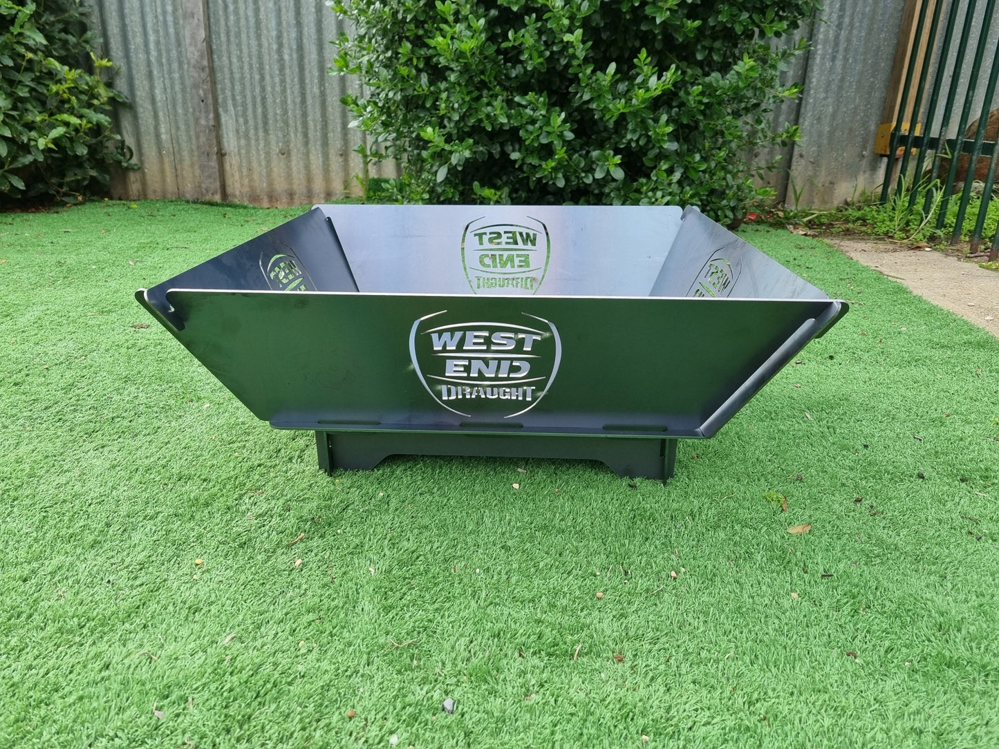 West End Draught Fire Pit Flat Pack Collapsible Portable