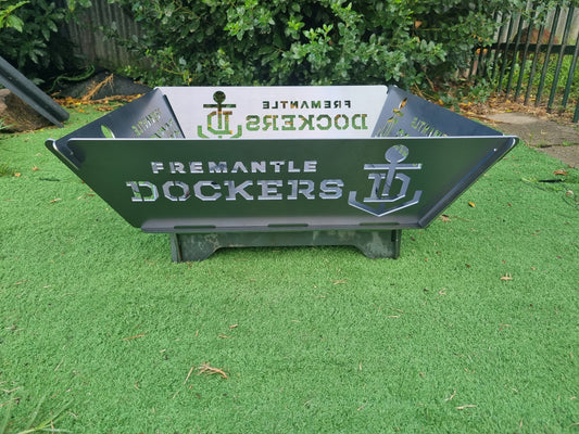 Fremantle Dockers Fire Pit Collapsible Made With Australian Steel