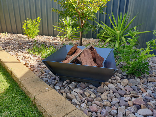 Plain Fire Pit Collapsible 3mm Thick Australian Steel