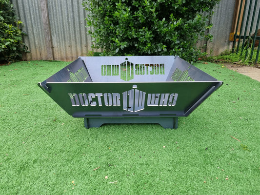 Doctor Who Fire Pit Collapsible 3mm Thick Australian Steel