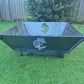 Carlton Football Club Fire Pit Collapsible Made With Australian Steel