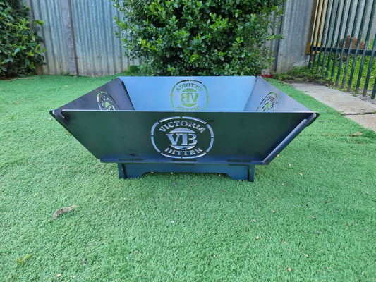 VB Fire Pit Collapsible 3mm Thick Australian Steel