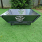 Canberra Raiders NRL Fire Pit Collapsible 3mm Thick Australian Steel