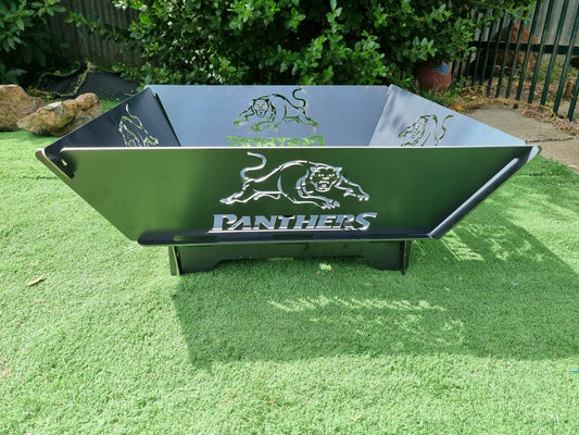 Penrith Panthers Fire Pit Collapsible 3mm Thick Australian Steel