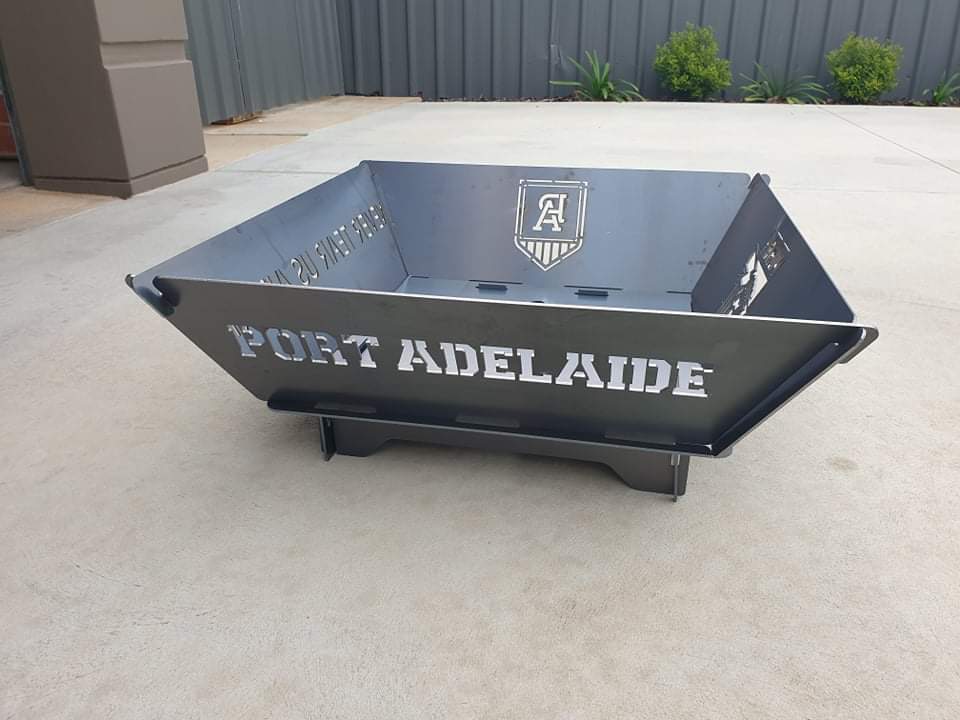 Port Adelaide Fire Pit Collapsible 3mm Thick Australian Steel