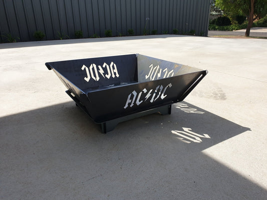 ACDC Fire Pit Flat Pack Collapsible Portable - Robs Fire Pits