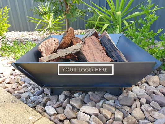 Custom Fire Pit (1 Design Of Your Choice) Collapsible 3mm Thick Australian Steel