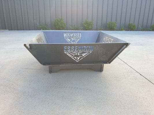 Essendon Fire Pit Flat Pack Collapsible Portable - Robs Fire Pits