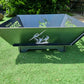 Melbourne Storm Fire Pit Flat Pack Collapsible Portable - Robs Fire Pits