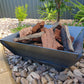 Plain Fire Pit Flat Pack Collapsible Portable - Robs Fire Pits
