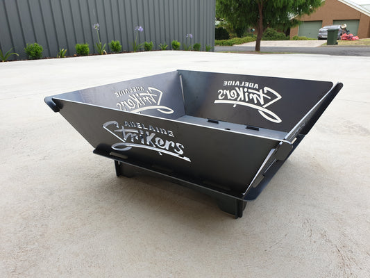 Adelaide Strikers Fire Pit Collapsible 3mm Thick Australian Steel